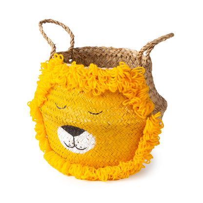 Belly children's storage basket with handles