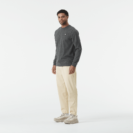 T-shirts outdoor lifestyle SICAN LS TEE Dark Grey Melange