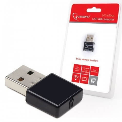 Wirelles Lan Adapters TP-Link Gembird Mini WiFi Adapter 300 mpbs