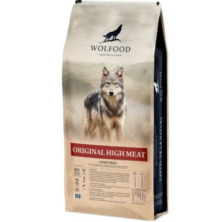 Wolfood Original High Meat kibble