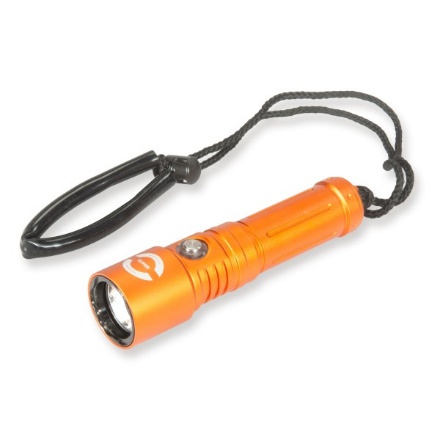 Diving lamp Oceama Manta - 2000 lumens, 3000 lm Turbo, special edition orange