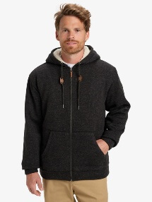 Keller Sherpa - Full Zip Sherpa Hoodie for Men EQYFT05112