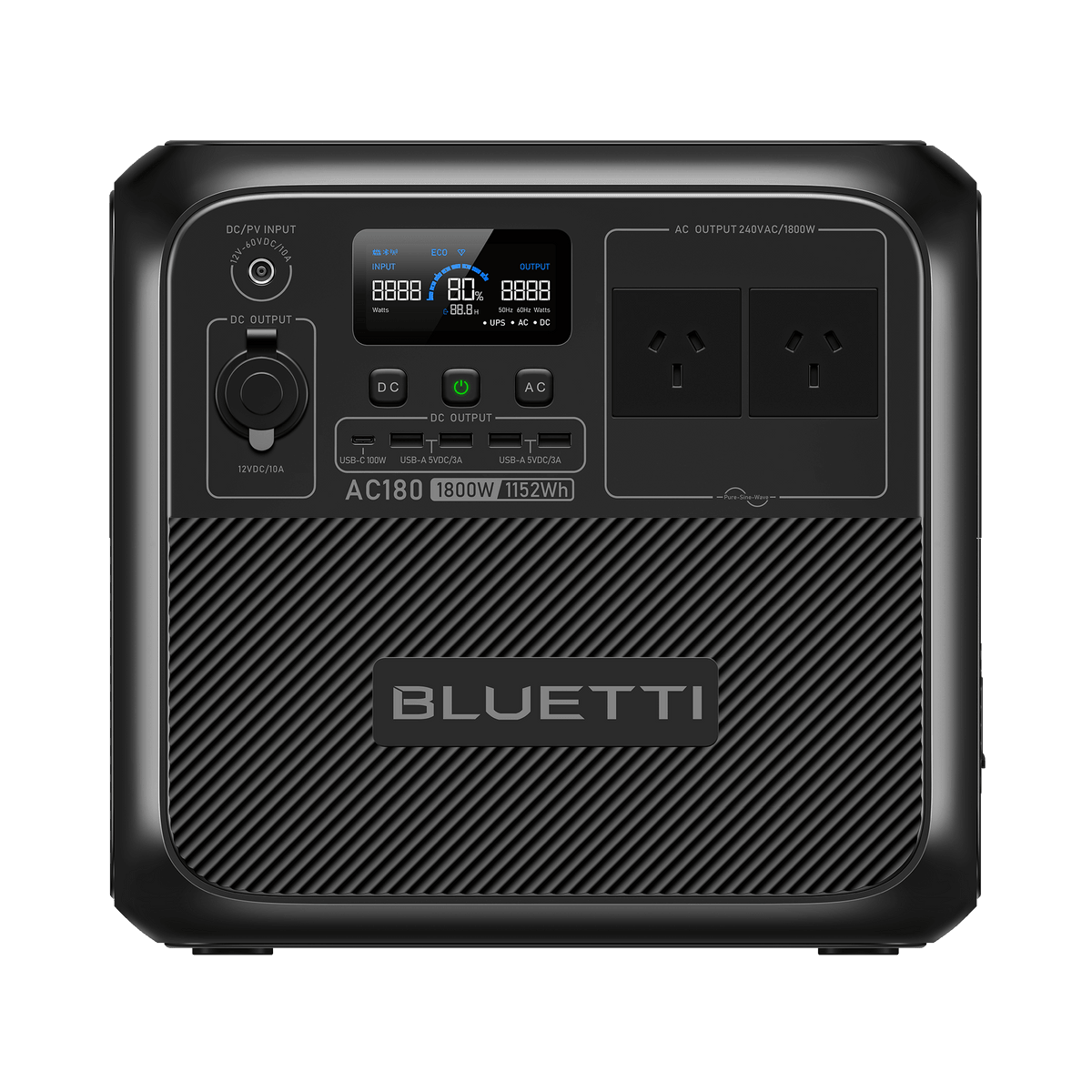 BLUETTI AC180 Portable Power Station | 1,800W 1,152Wh