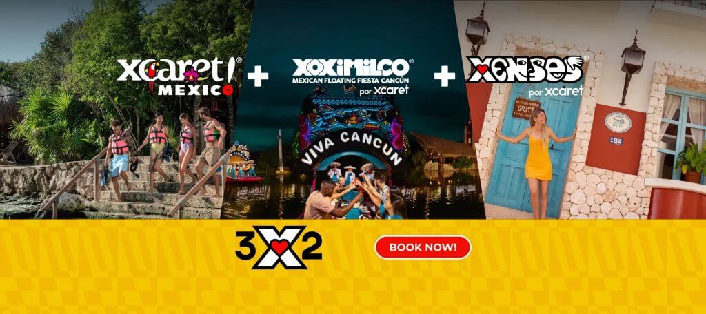 Xcaret 3x2 Deals