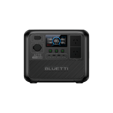 BLUETTI AC70 Portable Power Station | 1,000W 768Wh