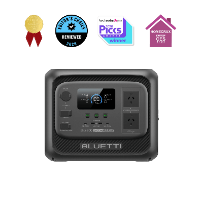 BLUETTI Elite 300 Portable Power Station 3,014Wh, 2,400W