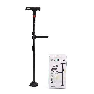 Bliss & Beyond Walking Stick (Size - One Size) - Black & Black