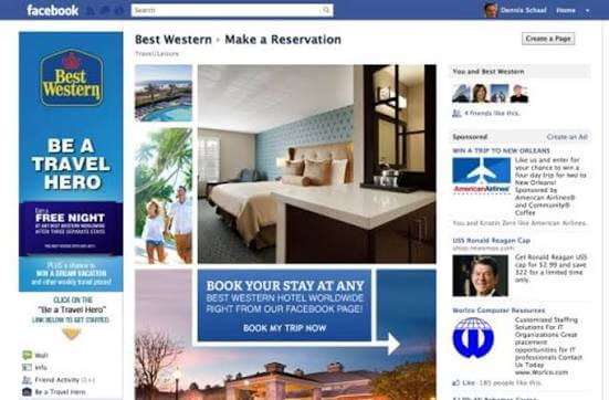 Best Western launches a Facebook app with reservations | PhocusWire