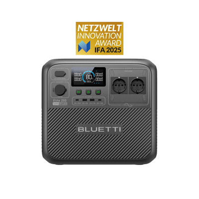 BLUETTI Elite 200 V2 Portable Power Station |2.600 W 2,073.6 Wh