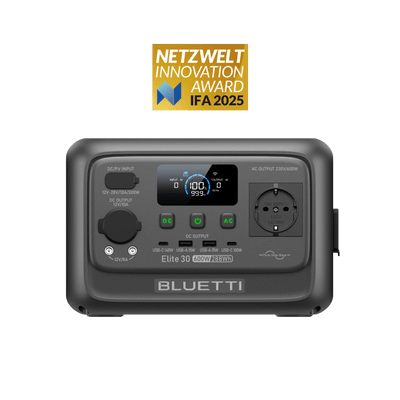 BLUETTI Elite 30 V2 Portable Power Station | 600 W 288 Wh