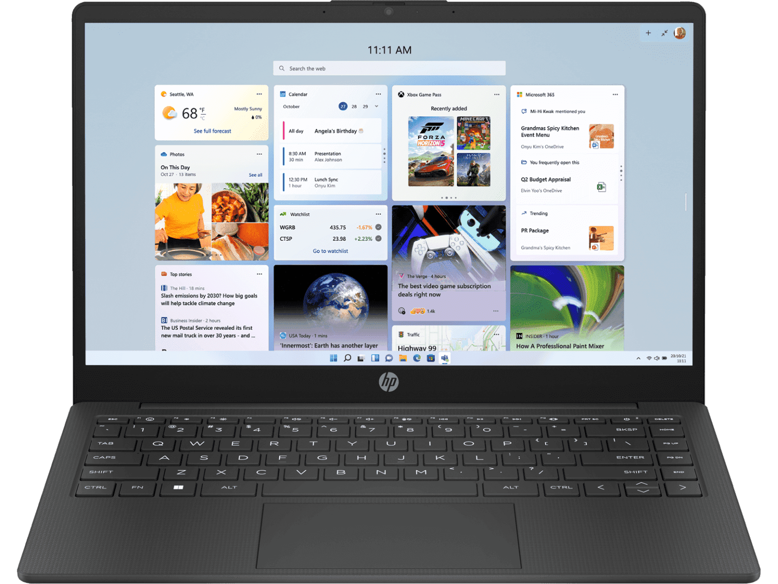 HP 14 inch Laptop 14-em0246AU, Black - 14-inch - Jet black (C2HU1PA)