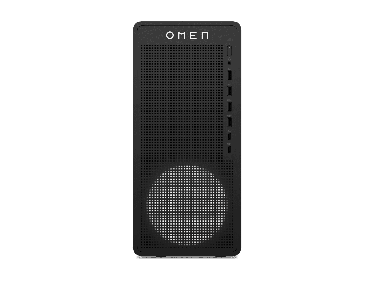 OMEN 16L Gaming Desktop PC TG03-0052a - Without Screen - Shadow Black (D89SSPA) - Center facing
