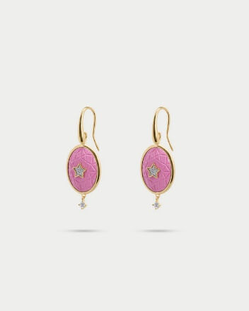 Oval berry Earrings