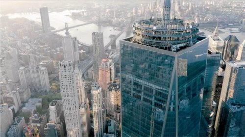 One World Observatory observation deck with New York City skyline views