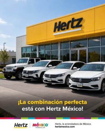 Hertz Mexico car rental for travel and road trips