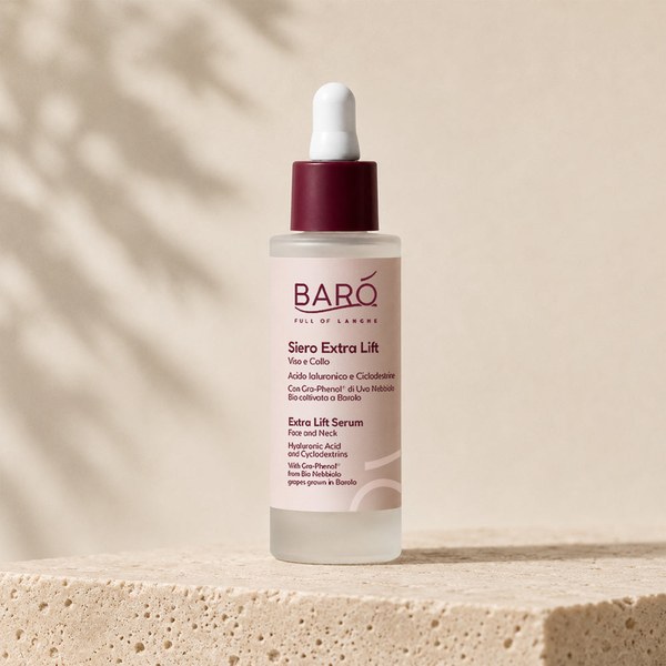 Baro Siero Extra Lift face serum in a dropper bottle