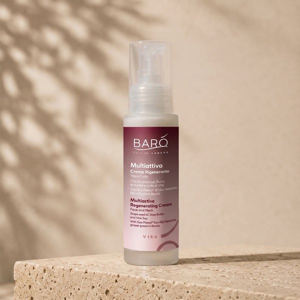 Baro Crema Multiattiva Rigenerante regenerating face cream in a pump bottle