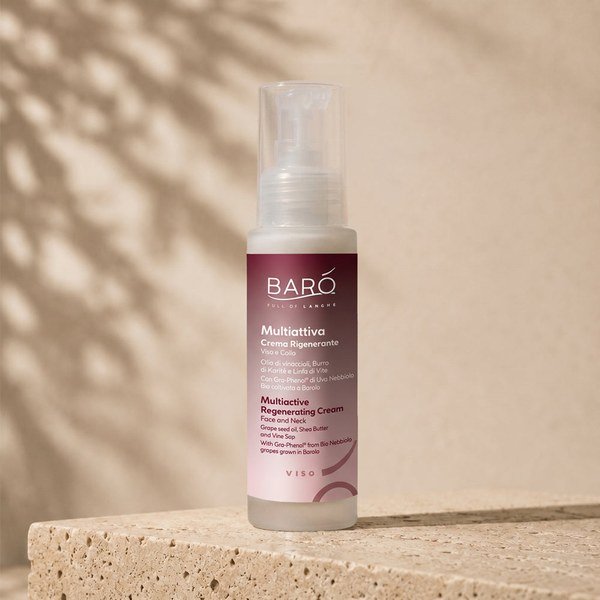 Baro Crema Multiattiva Rigenerante regenerating face cream in a pump bottle