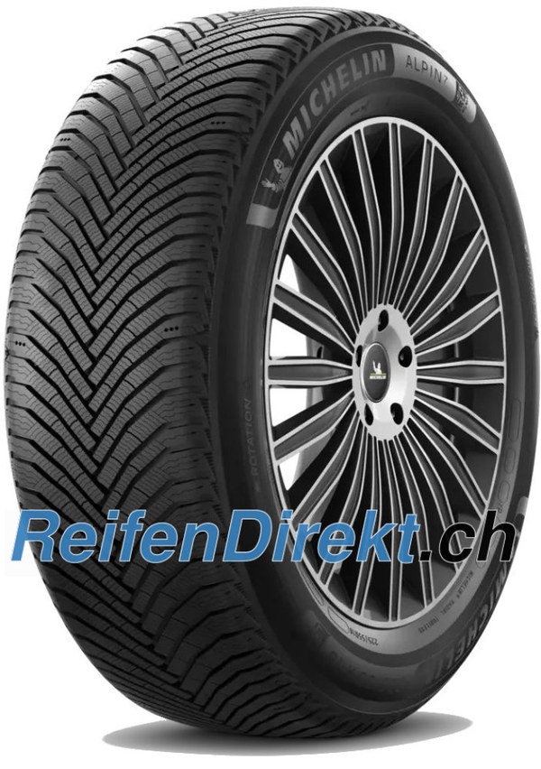Michelin all-season tyre with multi-spoke alloy wheel