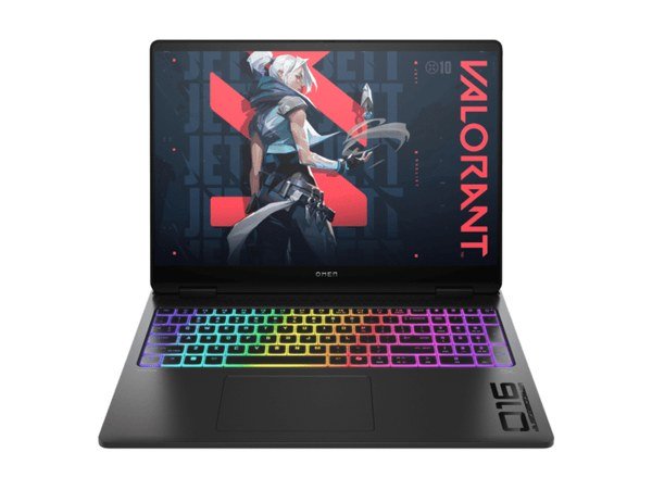 HP OMEN MAX 16 gaming laptop front view